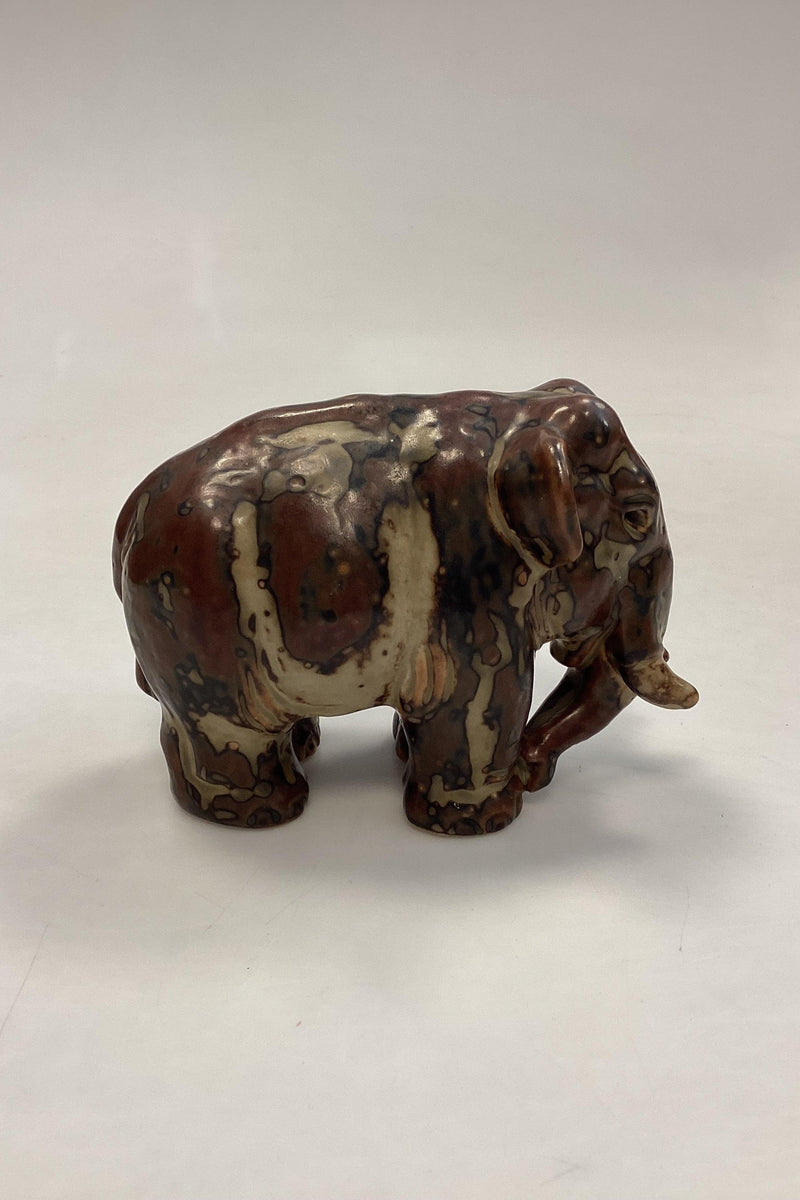 Royal Copenhagen Stoneware Elephant Figurine No. 20186