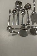 Hingelberg Sterling Sølv Bestik No 11 til 12 personer 94 dele Svend Weirauch