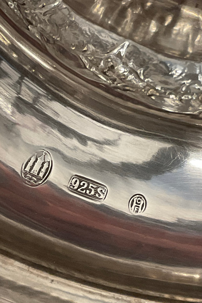 Par Georg Jensen Sterling Sølv 2-armet Lysestager No. 212