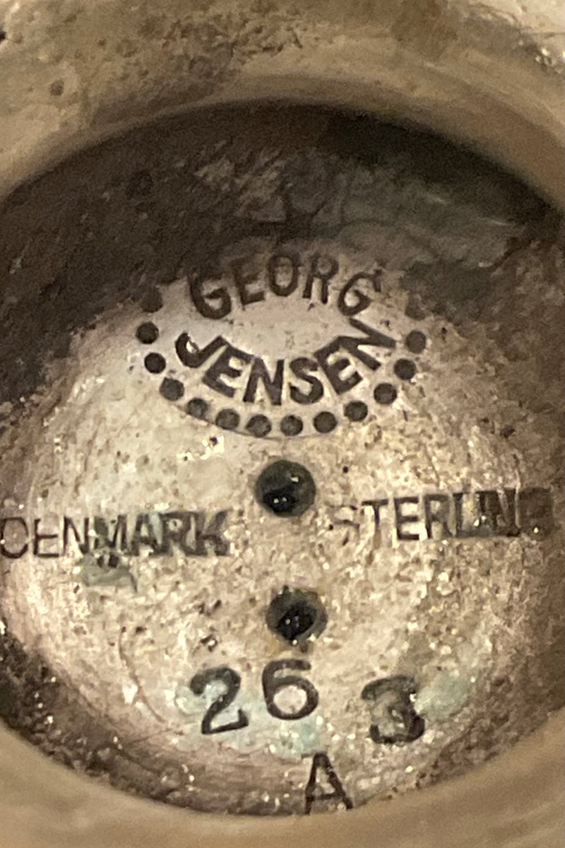 Georg Jensen Sterling Sølv Drueopsats / Drueskål No. 263A