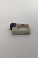 Uwe Helmuth Moltke Sterling Sølv Ring (Sodalit)
