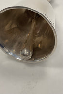 Georg Jensen Dronning Sterling Sølv Bord Klokke No 260