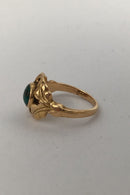 Georg Jensen 18K Guld Ring No. 208 (Turkis) (1930 - 1945)