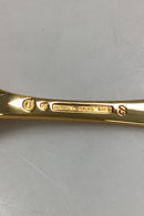 Georg Jensen Årsske 2001 i forgyldt Sterling Sølv