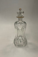 Holmegaard Viol Kluk Karaffel med guld