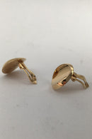 Hans Hansen 14K Guld Øreclips No. 403