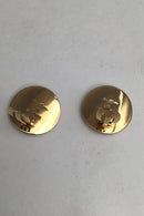 Hans Hansen 14K Guld Øreclips No. 403