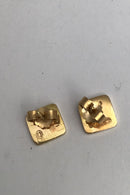 Georg Jensen 18K Guld Ørestikker No. 1084