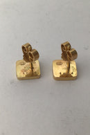 Georg Jensen 18K Guld Ørestikker No. 1084