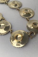 A. Michelsen Forgyldt Sterling Sølv Marguerit Halskæde