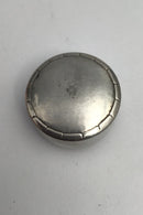 Georg Jensen Sterling Sølv Pilleæske No. 79G med Roset på Toppen