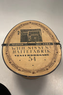 Old top hat made of mole skin