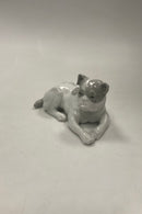 Tysk Bulldog Porcelænsfigur