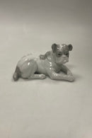 Tysk Bulldog Porcelænsfigur