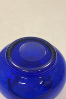 Dansk Holmegaard Blå Flødekande  i glas