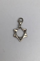Georg Jensen Sterling Sølv Charm / Vedhæng Stjerne Henning Koppel