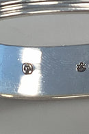 Dansk Servietring i Sølv Moderne No. 5