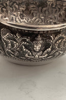 Orientalsk / Kina Sølv Skål