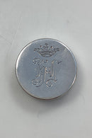 Tandstiketui / Pilleitui i Sølv med monogram