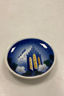 Royal Copenhagen 2010 Plaquette Glædelig Jul med farve