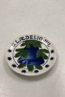 Royal Copenhagen 2010 Plaquette Glædelig Jul med farve