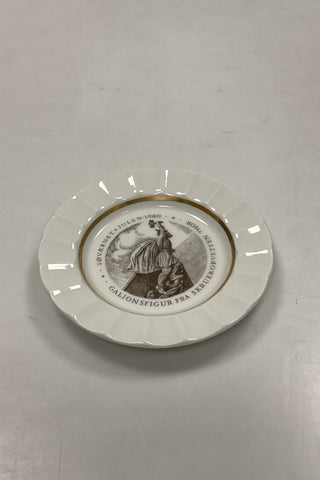 Royal Copenhagen / Aluminia Søværnets Juleplatte 1980