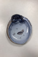 Royal Copenhagen Art Nouveau Skål med Krabbe No. 2465