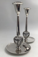 Frantz Hingelberg Sterling Sølv Lysestager