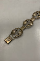 Forgyldt Sølvarmbånd med fisk af Niels Anker Leth Jensen No. 2