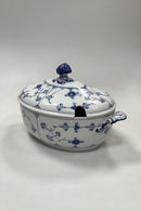 Royal Copenhagen Musselmalet Riflet Oval Terrin No. 214