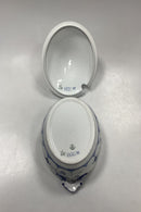 Royal Copenhagen Musselmalet Riflet Oval Terrin No. 214