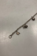 Sterling Sølv Armbånd af Hermann Siersbøl med charms