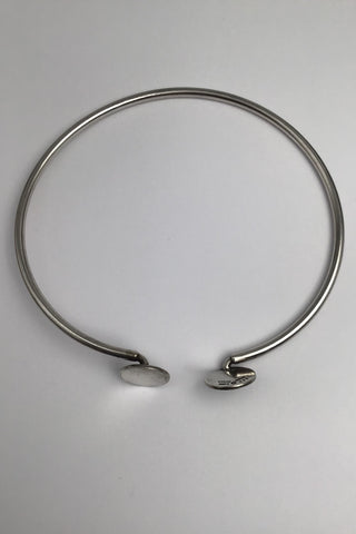 Bent Knudsen Sterling Silver Neck Ring No. 249
