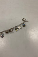 Tysk Sølv Armbånd med Charms