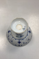 Royal Copenhagen Musselmalet Riflet Skål på fod No. 22/23