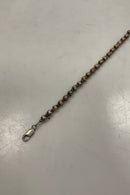 Sterling Sølv Armbånd med Sølv Perler