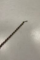 Sterling Sølv Armbånd med Sølv Perler