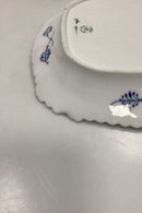 Royal Copenhagen Musselmalet Halvblonde Brødbakke No. 655