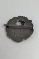 Georg Jensen Sterling Sølv Broche No. 123 (Koral) (1930 - 1945)