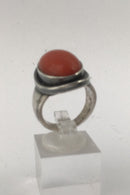 Georg Jensen Sterling Sølv Ring No. 46 A (Koral)