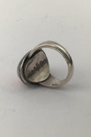 Georg Jensen Sterling Sølv Ring No. 46 A (Koral)