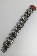 Georg Jensen Sterling Sølv Armlænke No. 30 Paris Koral (1930 - 1945)