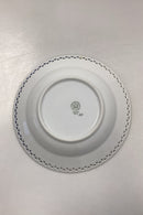 Bing & Grøndahl Seagull with Gold Deep Plate with Openwork Rim No. 322.5