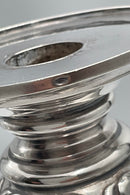 Par Tysk / Østrig / Ungarn Sølv Lysestager med puttier