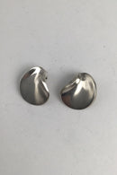 Georg Jensen Sterling Sølv Øreclips No. 14558 Per Hertz