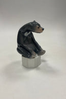 Bing og Grøndahl Figur af Bjørn på Base No. 1762