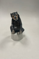 Bing og Grøndahl Figur af Bjørn på Base No. 1762