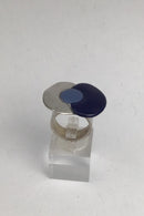 Royal Copenhagen / A Michelsen Porcelæn / Sterling Sølv Ring