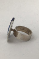 Royal Copenhagen / A Michelsen Porcelæn / Sterling Sølv Ring