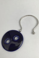Royal Copenhagen / A Michelsen Porcelæn / Sterling Sølv Armring